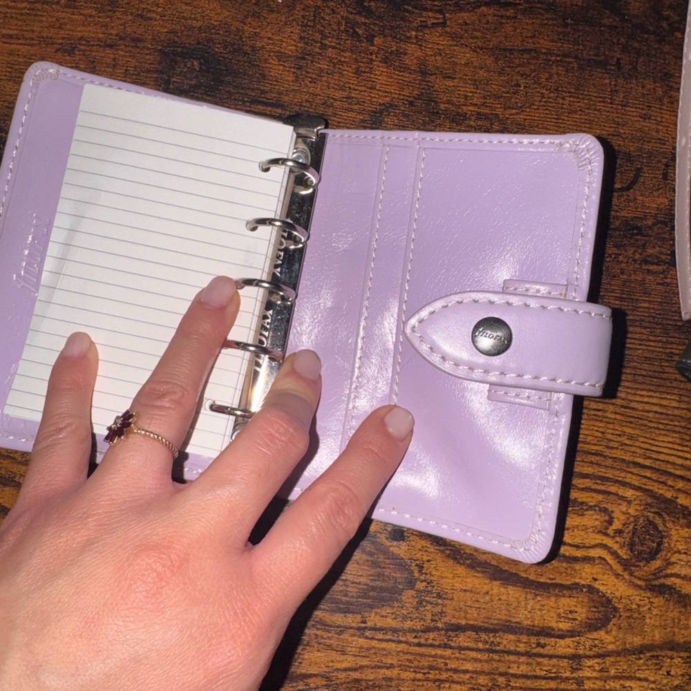 filoFAX Mini Malden Orchid Organizer *last sale was canceled*